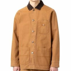 Dickies Duck Canvas Summer Chore Coat - Brown Duck