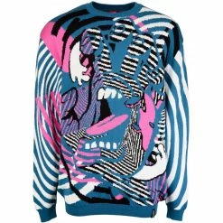 Santa Cruz Crew Strange Hand Knitted Crew - Multi Colour