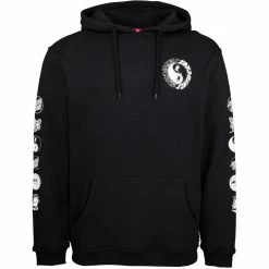 Santa Cruz Scream Ying Yang Hoodie - Black
