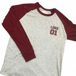 Lord Race 01 Long Sleeve T-Shirt - Red/Grey