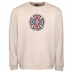 Independent Truck Co Crew Sweatshirt - Off White
