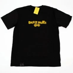 DeezNutz Logo T-Shirt - Black
