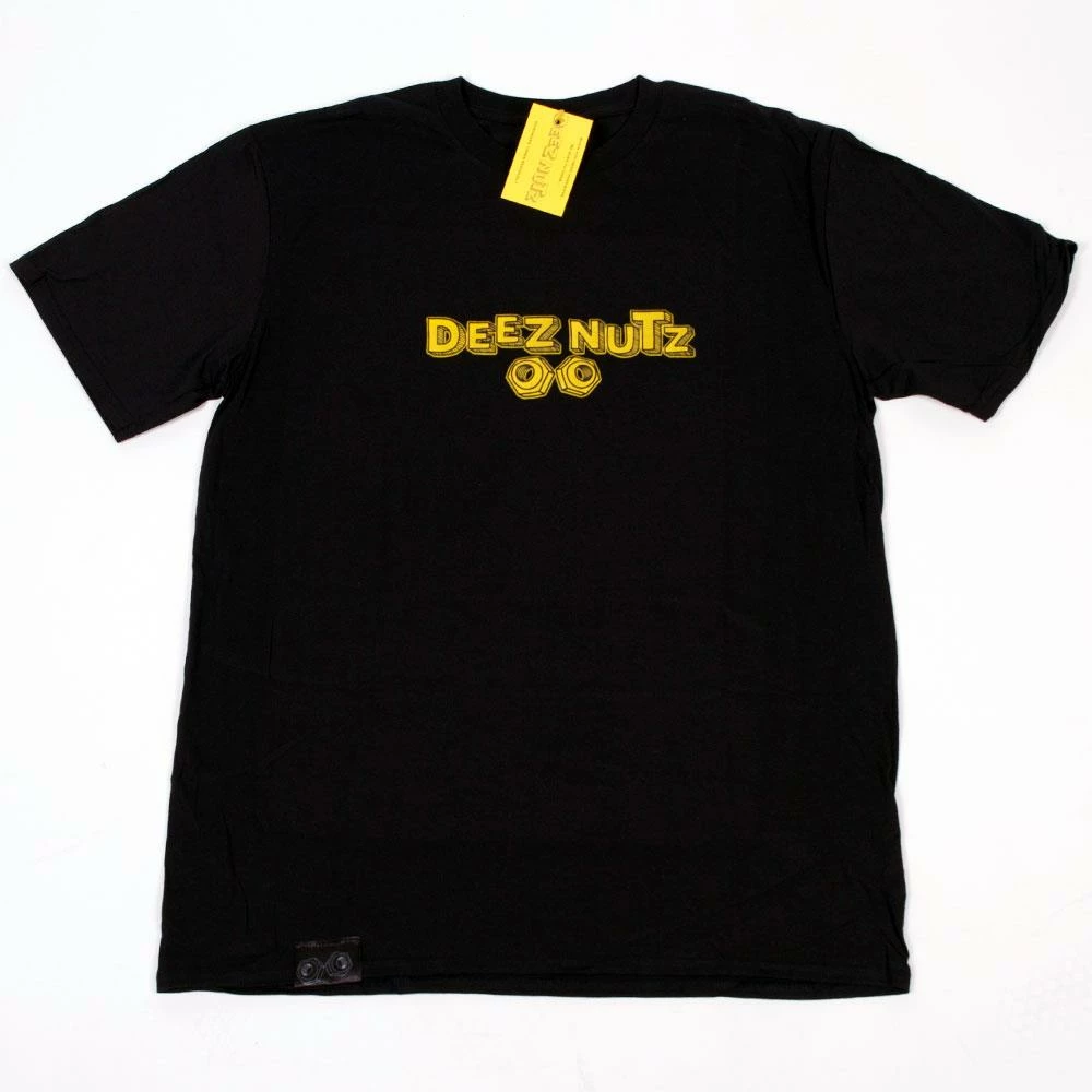 DeezNutz Logo T-Shirt - Black