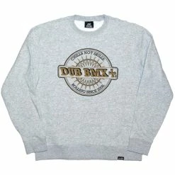 Dub Chills Sweatshirt - Grey With White & Gold