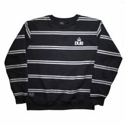 Dub Stripe Sweatshirt - Black
