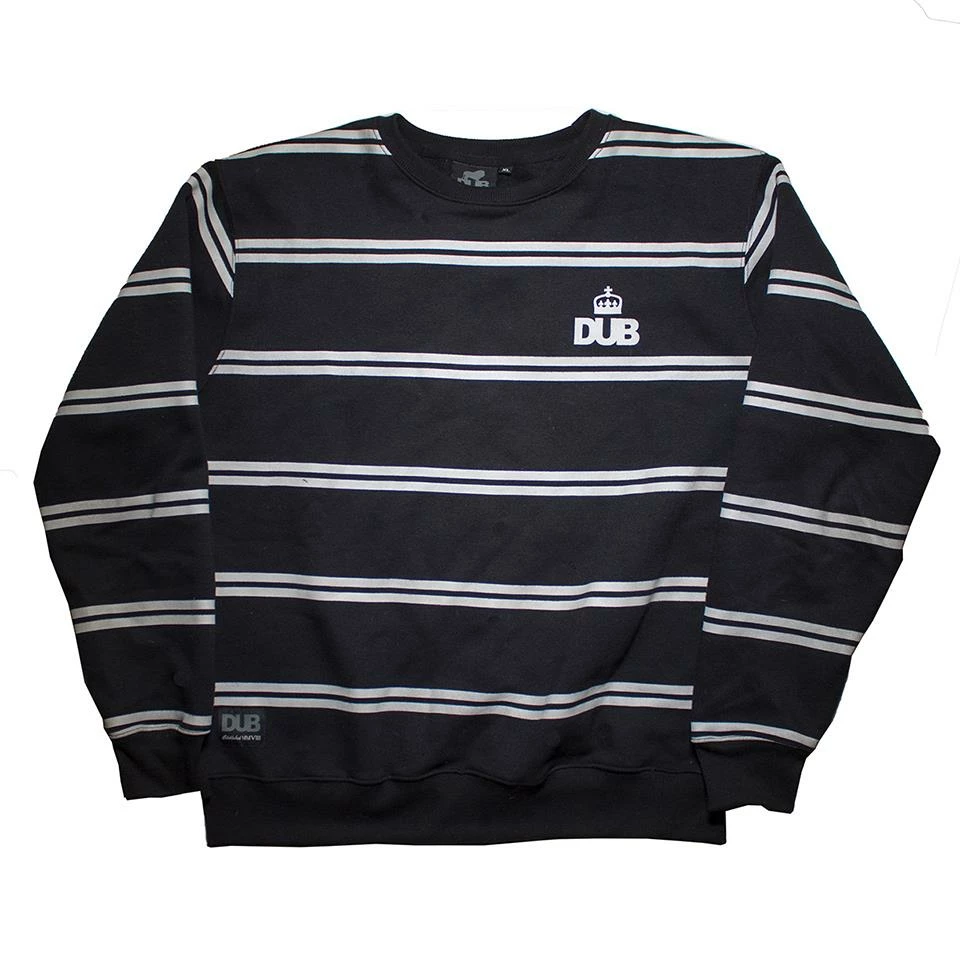 Dub Stripe Sweatshirt - Black