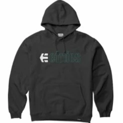 Etnies Ecorp Hoodie - Black/Green/White