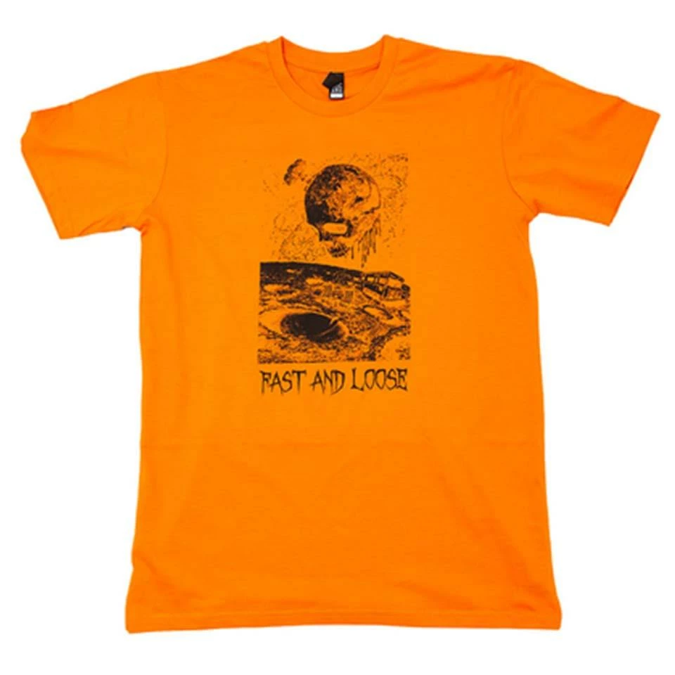 Fast And Loose Rotted Earth T-Shirt - Orange