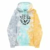 Vans Happy Thoughts Tie Dye Pullover Hoodie - Ashley Blue/Aqua Sky/Yolk Yellow