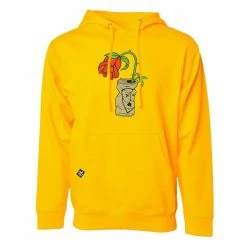 Subrosa Trashed Can Pullover Hoodie - Gold