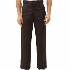 Dickies Original Fit Straight Leg Work Pant - Dark Brown
