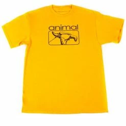 Animal 2000's T-Shirt - Gold