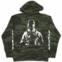 Anthem Zip Up Hoodie - Camo