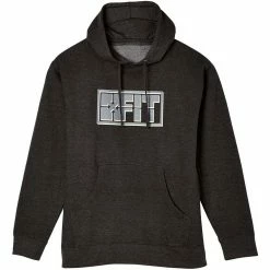 Fit Scope Hoodie - Charcoal Black