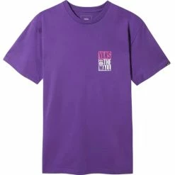 Vans New Stax Short Sleeve T-Shirt - Heliotrope