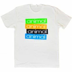 Animal Stickem T-Shirt - White