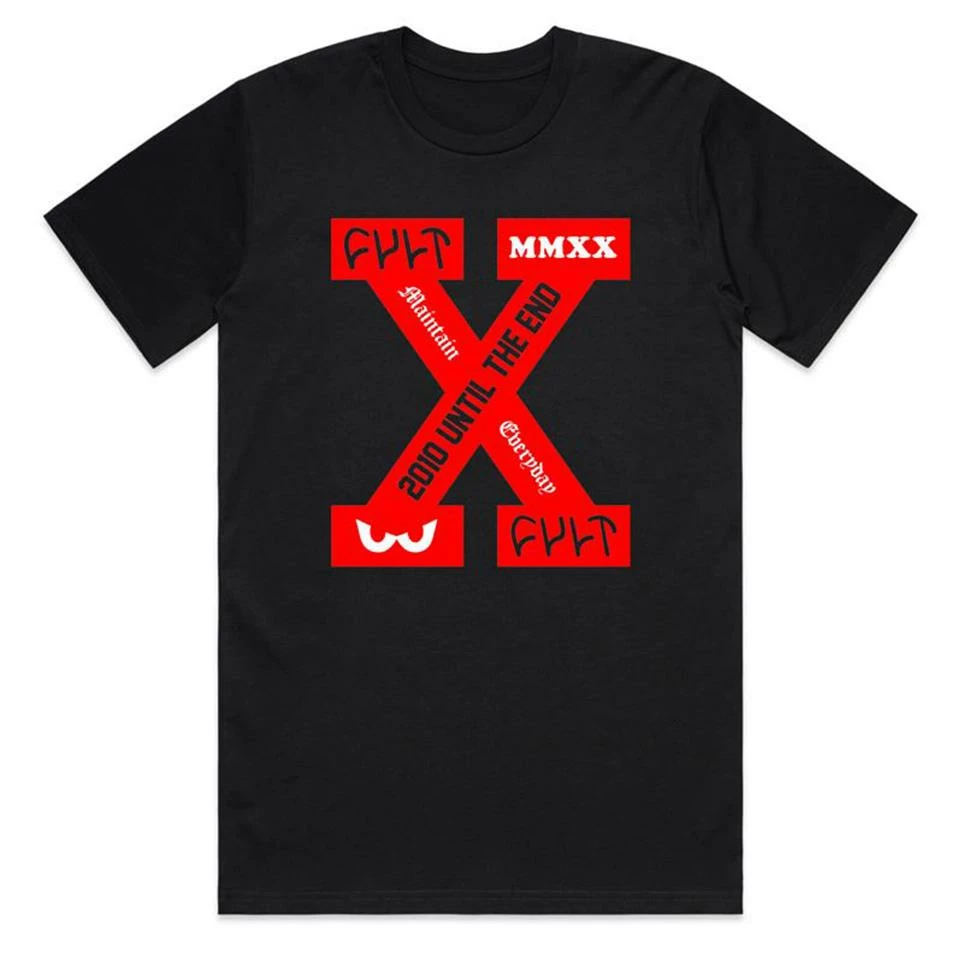 Cult 10 Year T-Shirt - Black