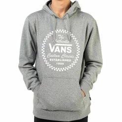 Vans Athletic Pullover Hoodie - Cement Heather