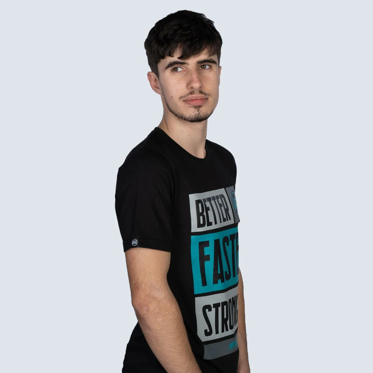 Stay Strong BFS T-Shirt - Black - Image 6