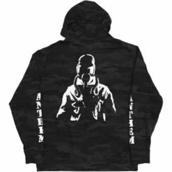 Anthem Zip Up Hoodie - Black Camo
