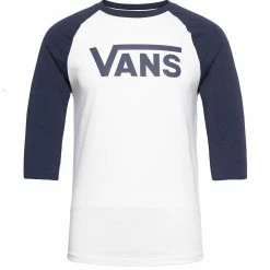 Vans Classic Raglan - White/Dress Blues