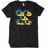 Eclat Duplex T-Shirt - Black/Yellow/Teal