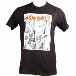 S&M Behind The Shield T-Shirt - Black