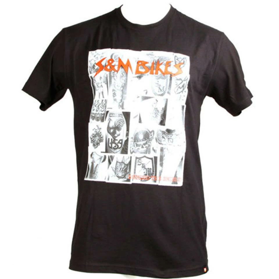 S&M Behind The Shield T-Shirt - Black