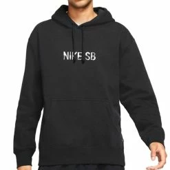 Nike SB Premium Fleece Skate Hoodie - Black/Cool Grey