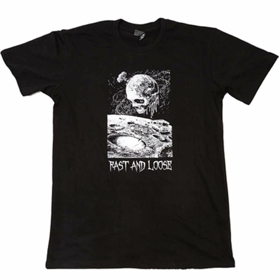 Fast And Loose Rotted Earth T-Shirt - Black