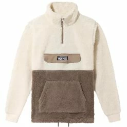 Vans Redmond Quarter Zip Sherpa - Desert Taupe