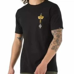 Vans Off The Wall Tavern T-Shirt - Black