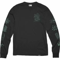Etnies Busted Long Sleeve T-Shirt - Black