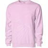 Shadow Thin Line Crew Sweatshirt - Pink