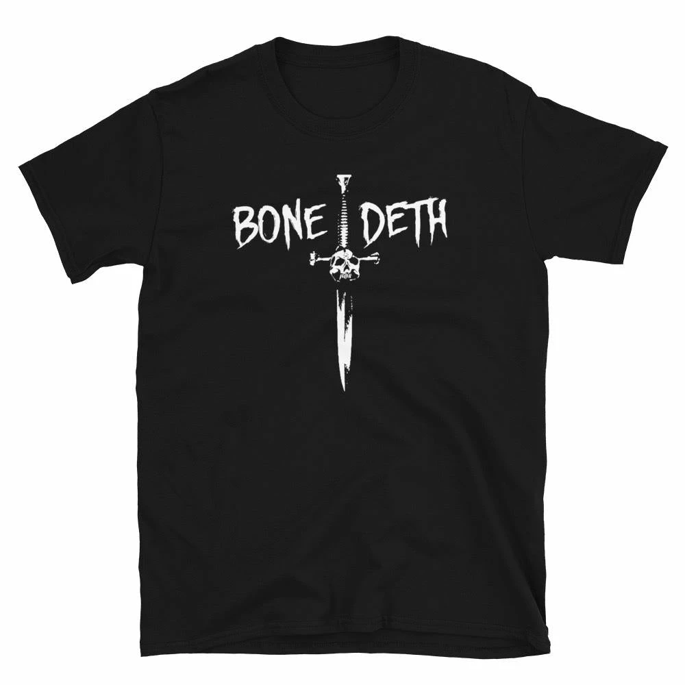 Bone Deth Dagger T-Shirt - Black