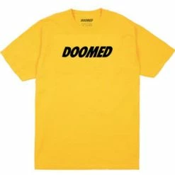 Doomed Basic T-Shirt - Gold