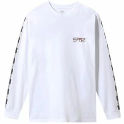 Vans X Baker Speed Check Long Sleeve T-Shirt - White