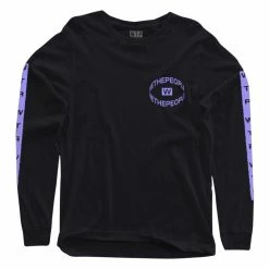 Wethepeople Saturn Long Sleeve T-Shirt - Black
