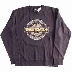 Dub Chills Sweatshirt - Black With White & Gold