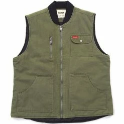 Doomed Labor Vest - Green/Brown