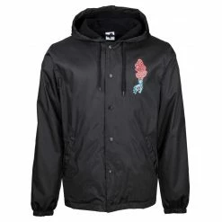 Santa Cruz Screaming Hand Coach Jacket - Black