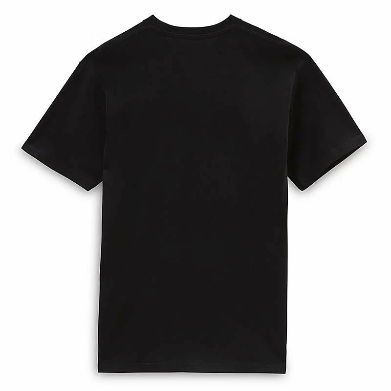 Vans Off The Wall Classic Front T-Shirt - Black/White - Image 2