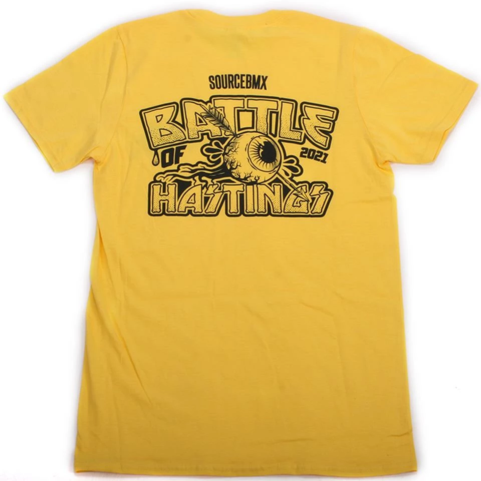 Source Battle Of Hastings 2021 T-Shirt - Yellow - Image 2
