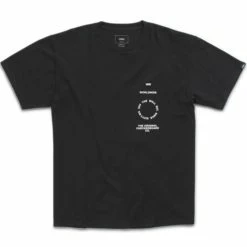 Vans Distortion Type Short Sleeve T-Shirt - Black