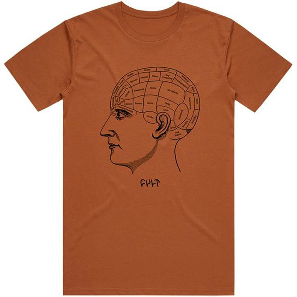 Cult Bad Habits T-Shirt - Copper