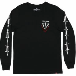 Cult Dehart Long Sleeve T-Shirt - Black