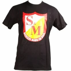 S&M OG Shield T-Shirt - Black