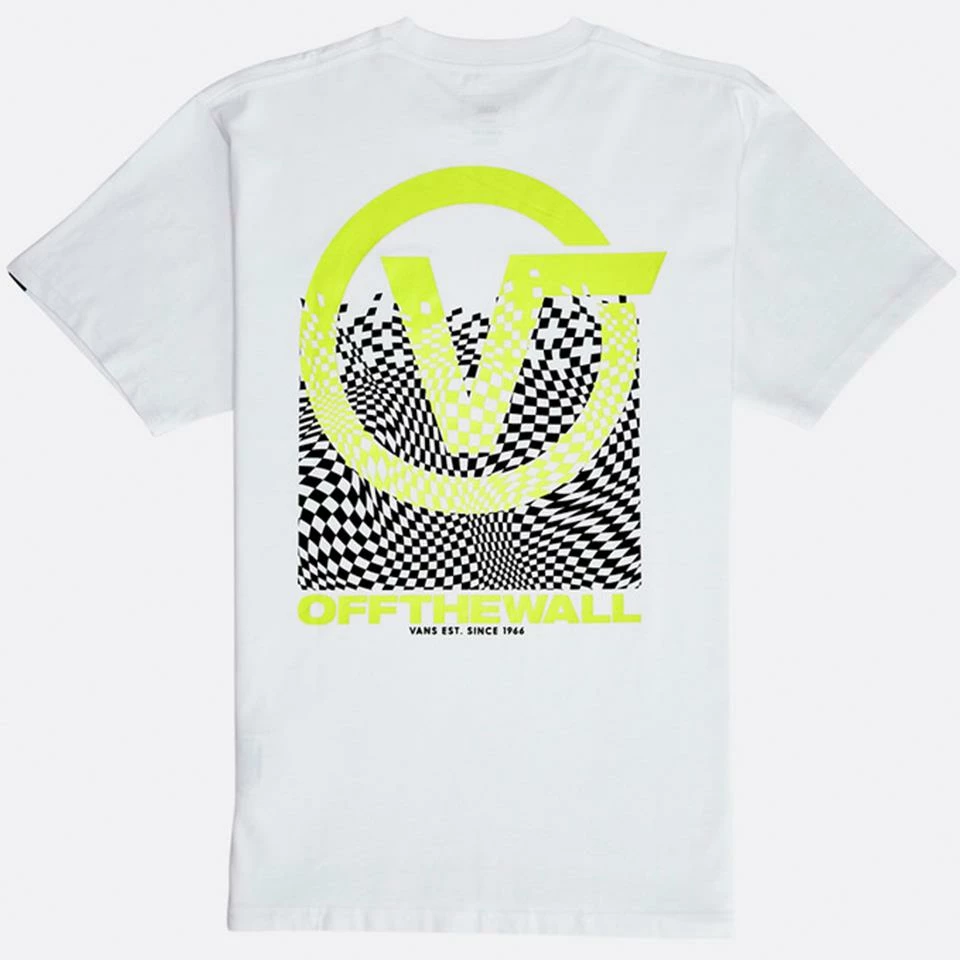 Vans Pixelated Short Sleeve T-Shirt - White - Image 2