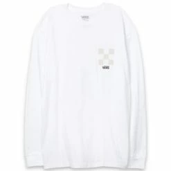 Vans Checkerboard Day Long Sleeve T-Shirt - White
