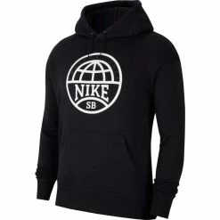 Nike SB Graphic Hoodie - Black/White